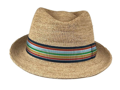 TRILBY RAFFIA NATUR MULTICOLOR - Hut - online.at