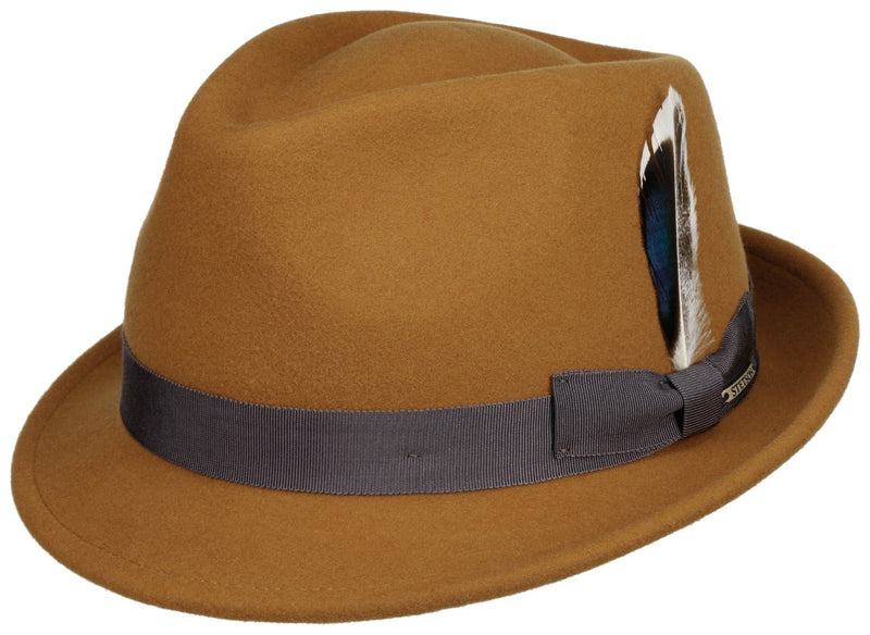 TRILBY WOOLFELT STETSON DUSTY ROSE S - Hut - online.at