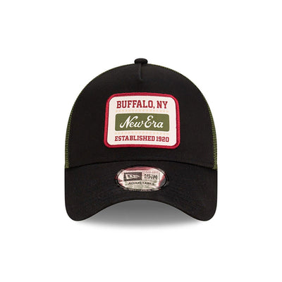 Trucker Buffalo New Era Black Oliv - Hut - online.at