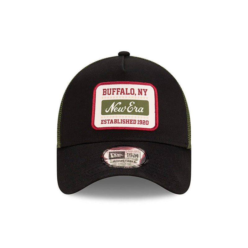 Trucker Buffalo New Era Black Oliv - Hut - online.at