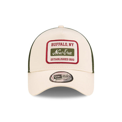 Trucker Buffalo New Era Cream Oliv - Hut - online.at