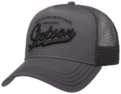 TRUCKER CAP AMERICAN CLAS STETSON GRAU - Hut - online.at