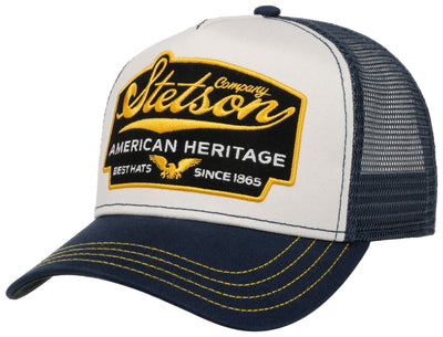 TRUCKER CAP AMERICAN HERISTETSON NAVY - Hut - online.at