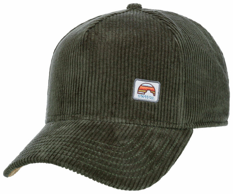 TRUCKER CAP CORD STETSON GRÜN - Hut - online.at