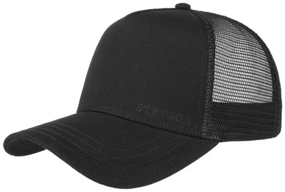 TRUCKER CAP COTTON STETSON SCHWARZ - Hut - online.at