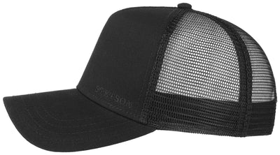 TRUCKER CAP COTTON STETSON SCHWARZ - Hut - online.at