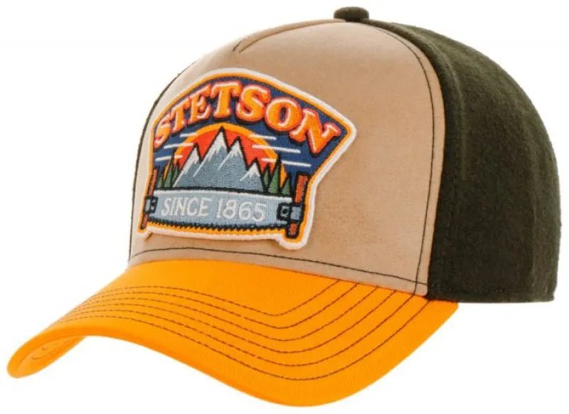 Trucker Cap Hacksaw Stetson Yellow Sand - Hut - online.at