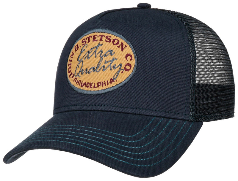 TRUCKER CAP VINTAGE TWILLSTETSON NAVY - Hut - online.at