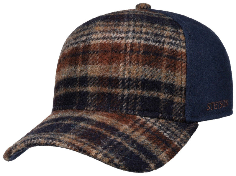 Trucker Cap Wool Check Stetson - Hut - online.at