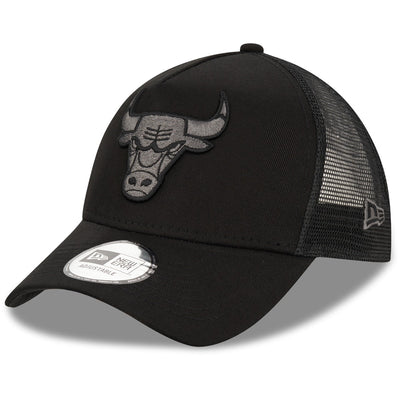 TRUCKER CHICAGO BULLS NEW ERA BLACK BLACK - Hut - online.at