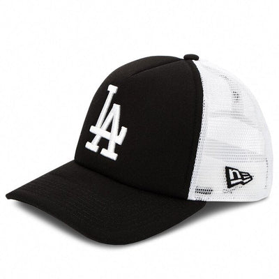 TRUCKER LOS ANGELES DODGE NEW ERA BLACK WHITE - Hut - online.at