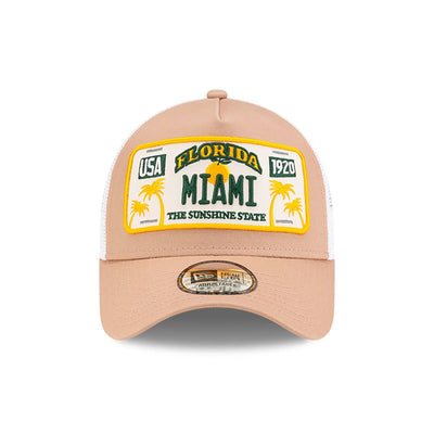 Trucker Miami New Era Camel - Hut - online.at