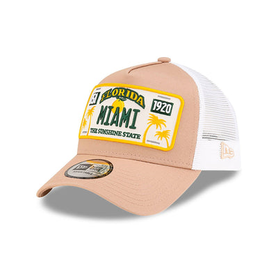 Trucker Miami New Era Camel - Hut - online.at