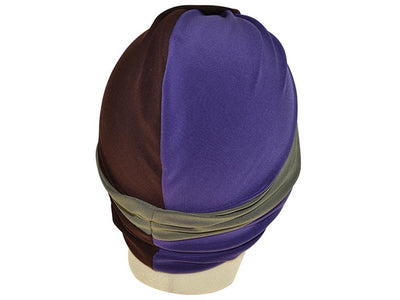 TURBAN C. T. MULTI LILA BRAUN - Hut - online.at