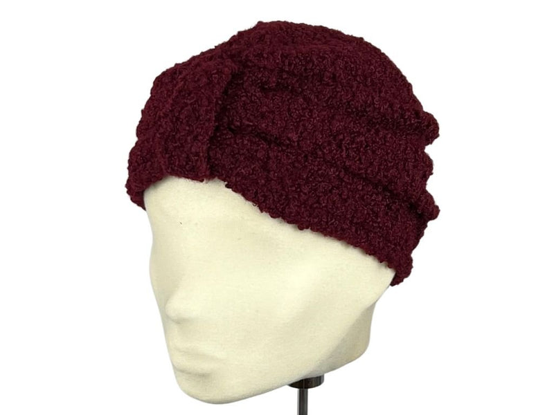 TURBAN CURLEY BORDO - Hut - online.at