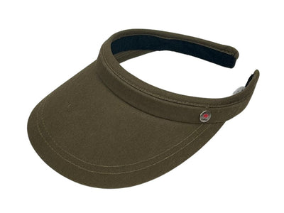 VISOR CROWN LINE COTTON BALKE OLIV - Hut - online.at