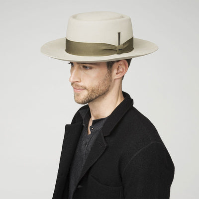 WALSH PORK PIE L BRIM BAILEY PLAZA TAUPE - Hut - online.at