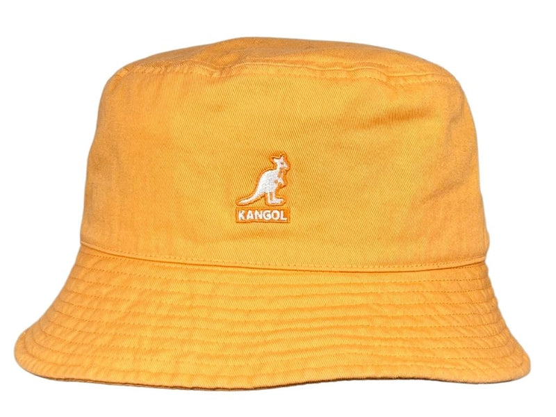 WASHED BUCKET KANGOL WHITE S - Hut - online.at