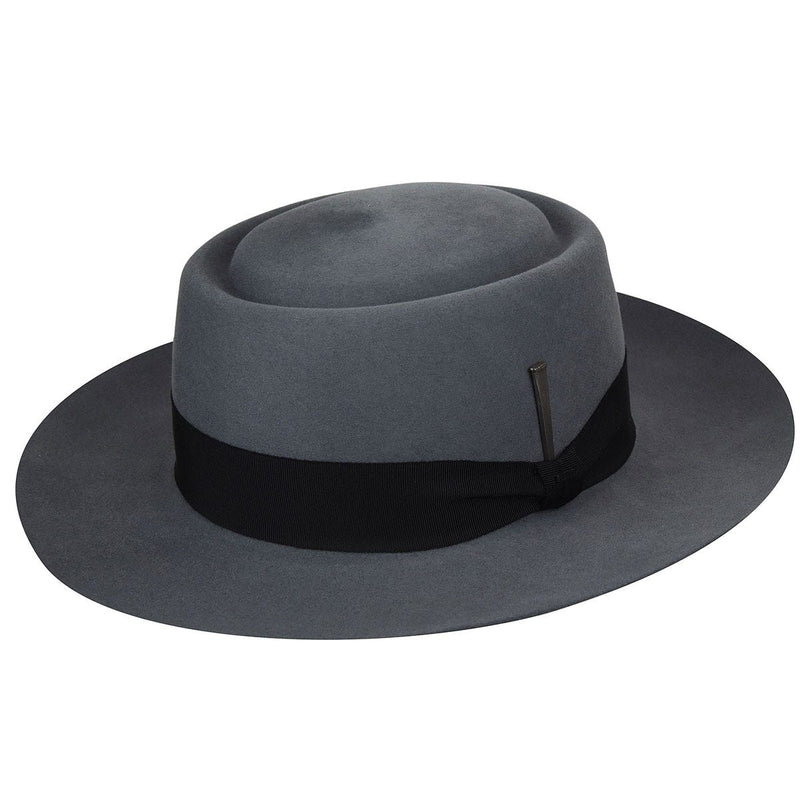 WALSH PORK PIE L BRIM BAILEY GREY