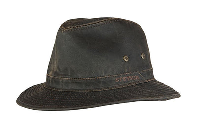 AVA COTTON LEDEROPTIK STETSON - Hut-online.at