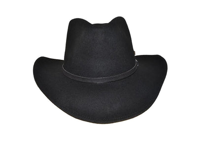 COWBOYHAT VON MAUERER WOLLE SCHWARZ - Hut-online.at