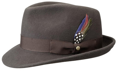 ELKADER WOOLFELT STETSON BRAUN - Hut-online.at