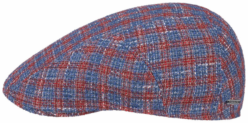 IVY CAP CTTON LINEN STETSON KARO BLAU - Hut-online.at