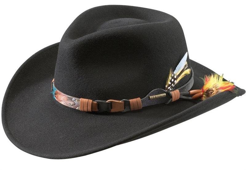 KINGSLEY VITAFELT STETSON SCHWARZ Art 3528001 - Hut-online.at