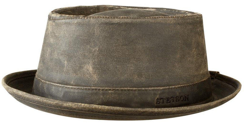 ODENTON PORK PIE STETSON ANTIK BRAUN - Hut-online.at