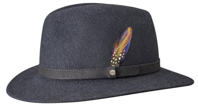 POWELL WOOLFELT STETSON BLAU Art 2598123 - Hut-online.at