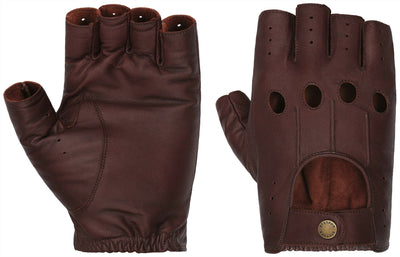 SUMMER GLOVES OILY GOAT STETSON BRAUN - Hut-online.at